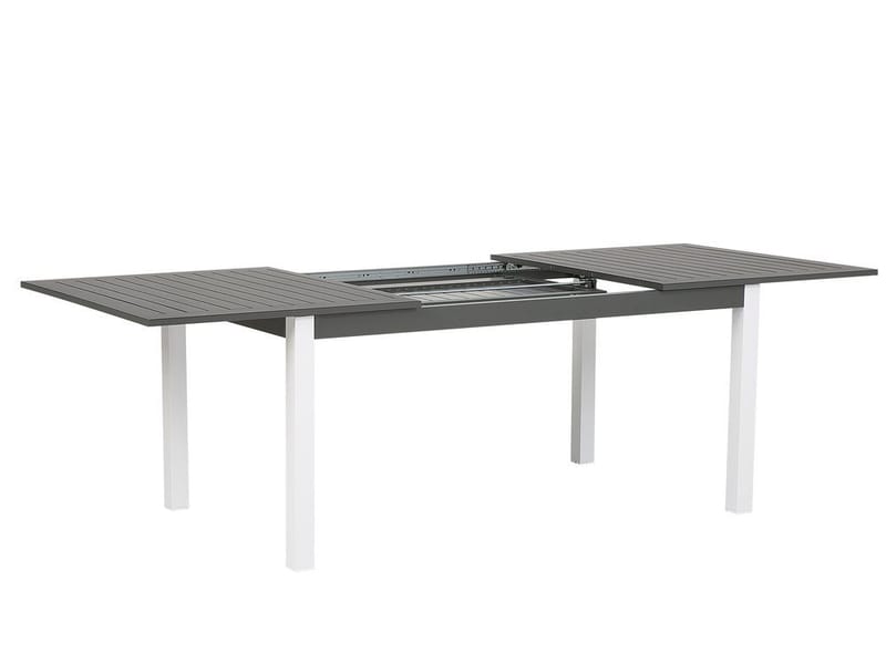 Pancole Trädgårdsmöbelset Med Utebord+8 Utestolar - Grå - Utemöbler - Utegrupp - Matgrupper utomhus