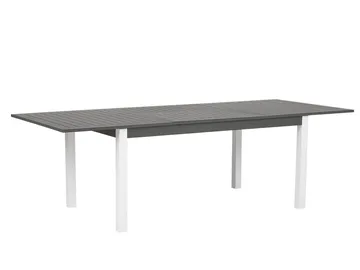 Pancole Trädgårdsmöbelset Med Utebord+8 Utestolar - Grå - Utemöbler - Utegrupp - Matgrupper utomhus