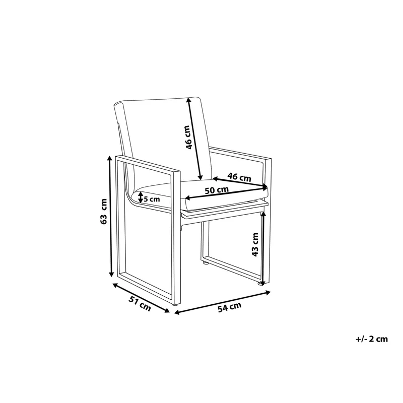 Pancole Trädgårdsmöbelset Med Utebord+8 Utestolar - Grå - Utemöbler - Utegrupp - Matgrupper utomhus