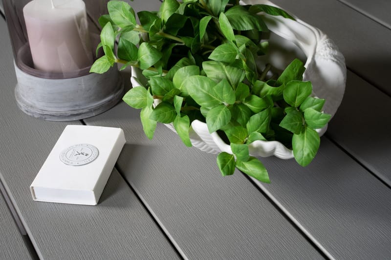 Parma Matgrupp Utomhus Rund Ø140cm + 4 Copacabana Stolar - Svart/Grå - Utemöbler - Utegrupp - Matgrupper utomhus