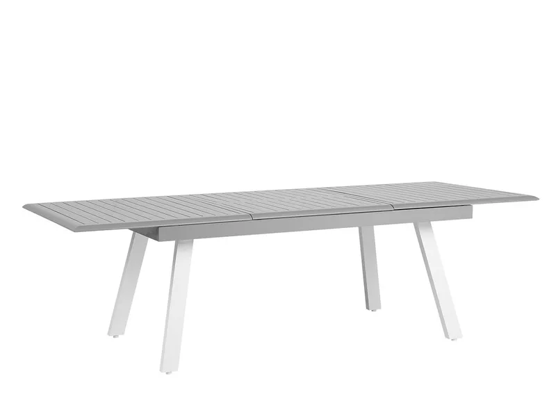 Pereta Trädgårdsmöbelset Med Utebord+6 Utestolar - Grå - Utemöbler - Utegrupp - Matgrupper utomhus