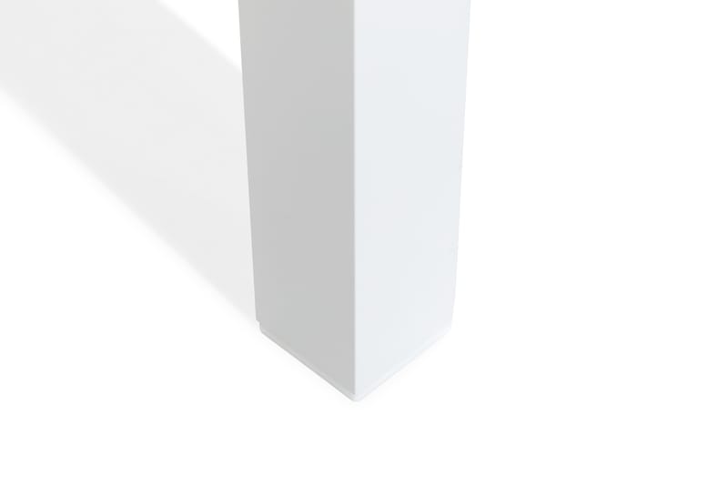 REDDING Bord 152 + 4 Positionsstolar Lyx Vit/Teak - Utemöbler - Utegrupp - Matgrupper utomhus