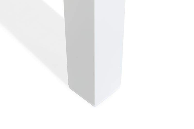 REDDING Bord 152 + 6 Positionsstolar Lyx Vit/Teak - Utemöbler - Utegrupp - Matgrupper utomhus