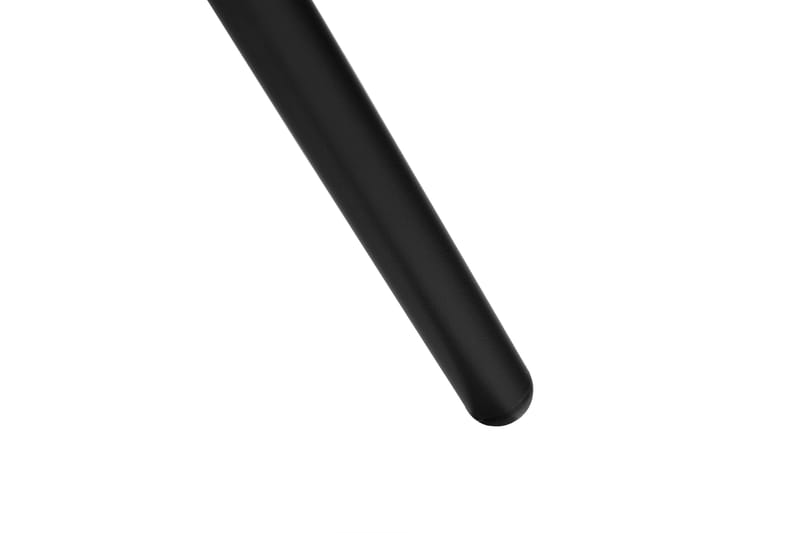 ROSASCO Matbord Utomhus 160 cm Glas/Svart + 6 Utestolar - Utemöbler - Utegrupp - Matgrupper utomhus