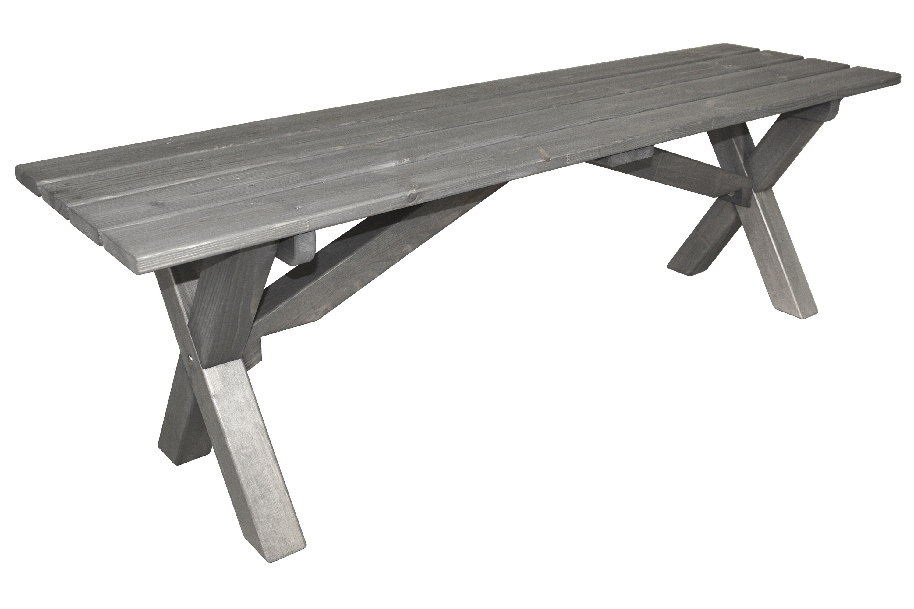 scottsdale utebord 150 cm grå + 2 solanum utestolar grå -