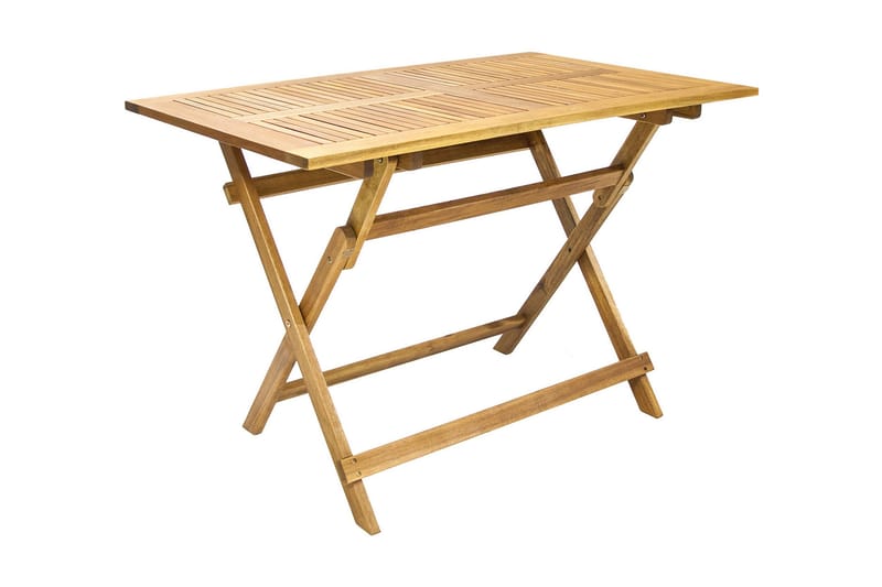 Set FINLAY bord och 4 stolar 110x75xH72cm Akacia - Matgrupper utomhus