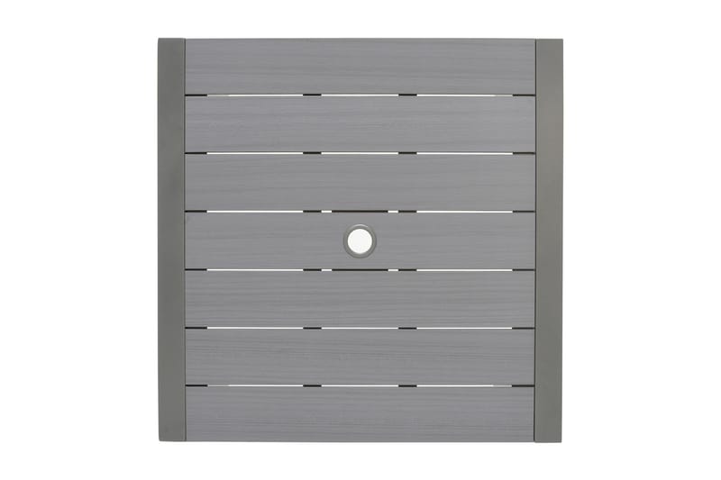 Solana Matgrupp Utomhus 88 cm + 4 Positionsstolar - Grå - Utemöbler - Utegrupp - Matgrupper utomhus