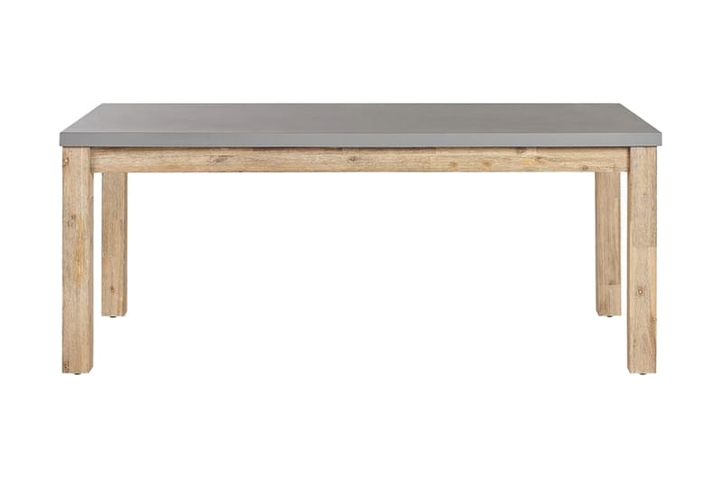 Trädgårdsmöbelset av Utebord och 6 Utestolar grå OSTUNI - Grå - Utemöbler - Utegrupp - Matgrupper utomhus