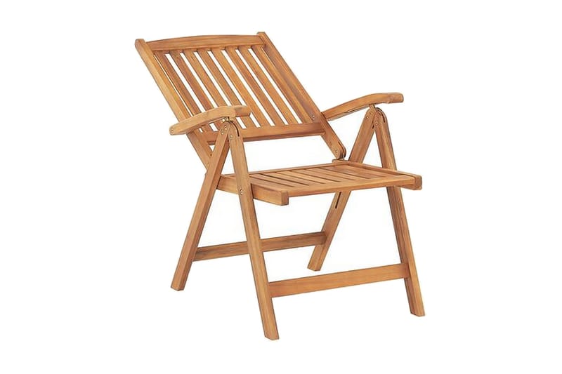 Trädgårdsmöbelset av Utebord och 6 Utestolar JAVA - Trä/natur - Utemöbler - Utegrupp - Matgrupper utomhus