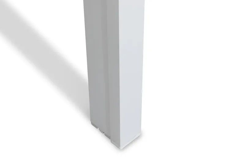 Tunis Matgrupp 205x90 + 6 Maggie Positionsstol - Vit/Grå - Utemöbler - Utegrupp - Matgrupper utomhus