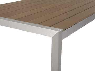 Vernio Trädgårdsmöbelset Med Utebord+6 Utestolar - Trä/Natur - Utemöbler - Utegrupp - Matgrupper utomhus
