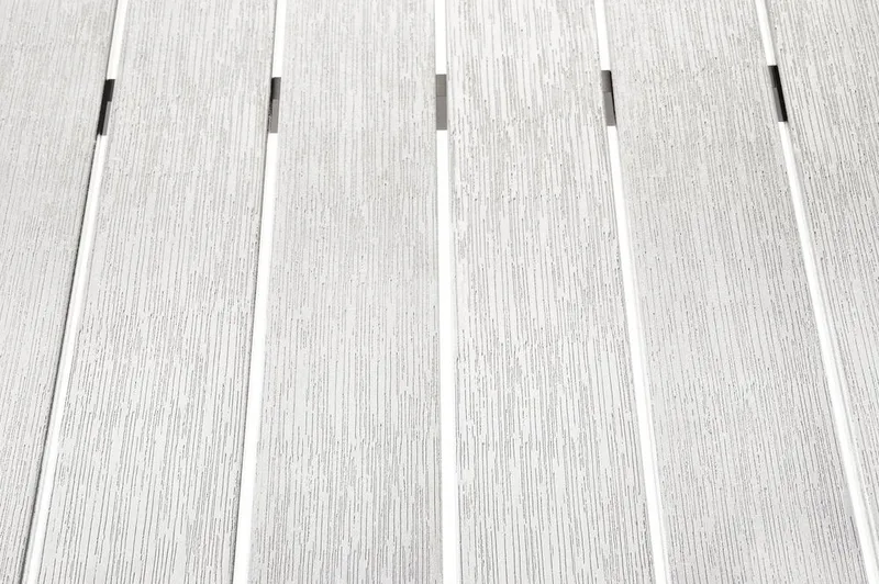 Vernio Trädgårdsmöbelset Med Utebord+6 Utestolar - Vit - Utemöbler - Utegrupp - Matgrupper utomhus