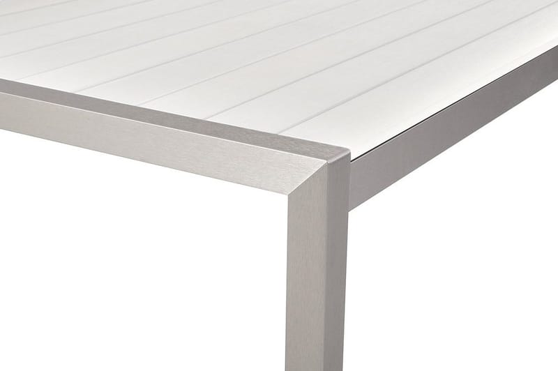 Vernio Trädgårdsmöbelset Med Utebord+6 Utestolar - Vit - Utemöbler - Utegrupp - Matgrupper utomhus