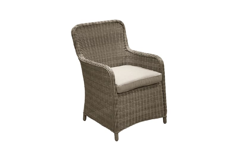 Wembley Matgrupp Utomhus 200cm + 6 Matstolar Utomhus - Natur/Brun - Utemöbler - Utegrupp - Matgrupper utomhus