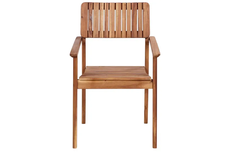 Matsalsset Agello Ljus trä, 4-Sits, Nej - Ljus trä, 4-Sits, Nej - Utemöbler - Utegrupp - Matgrupper utomhus