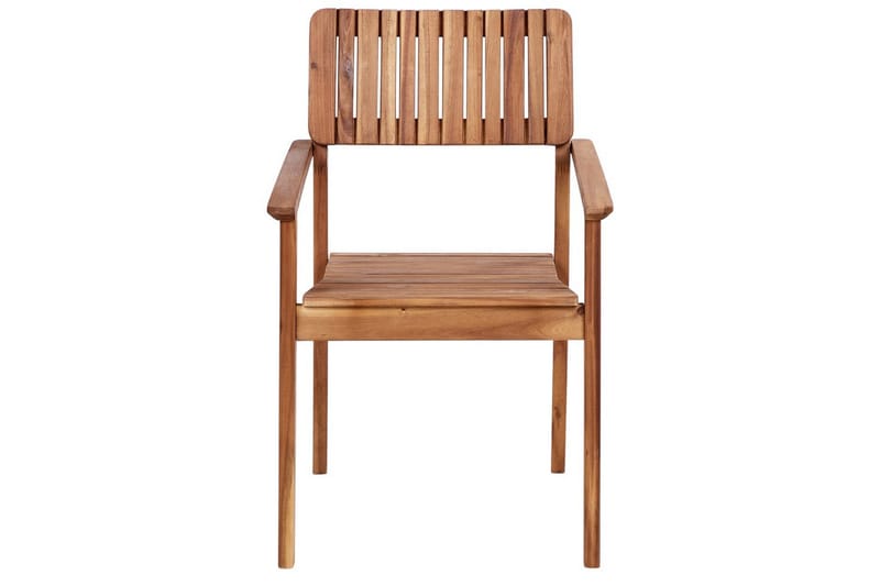 Matsalsset Agello Ljus trä/beige, 4-Sits, Ja - Ljus trä/beige, 4-Sits, Ja - Utemöbler - Utegrupp - Matgrupper utomhus