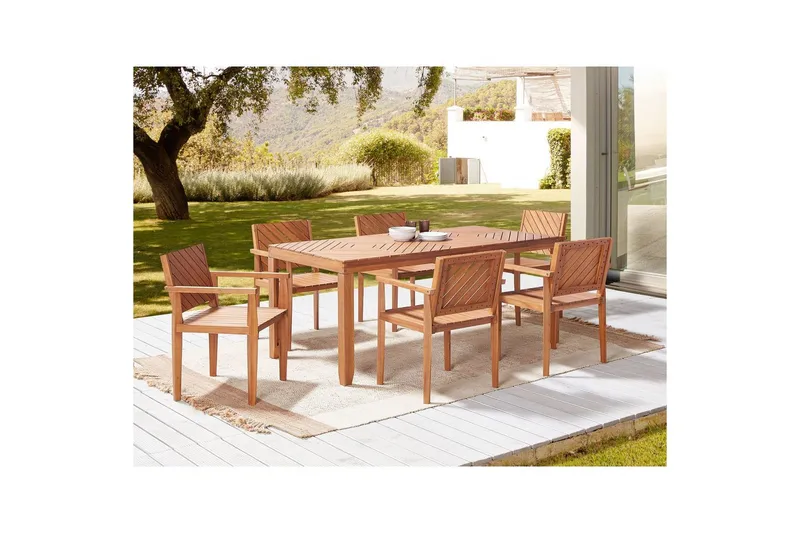 Matsalsset Baratti 6-Sits - 6-Sits - Utemöbler - Utegrupp - Matgrupper utomhus