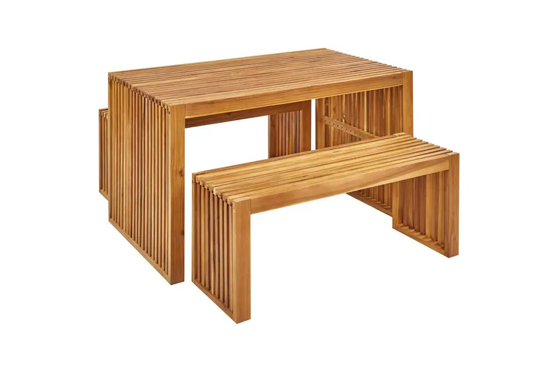 Matsalsset Bellano med 2 bänkar