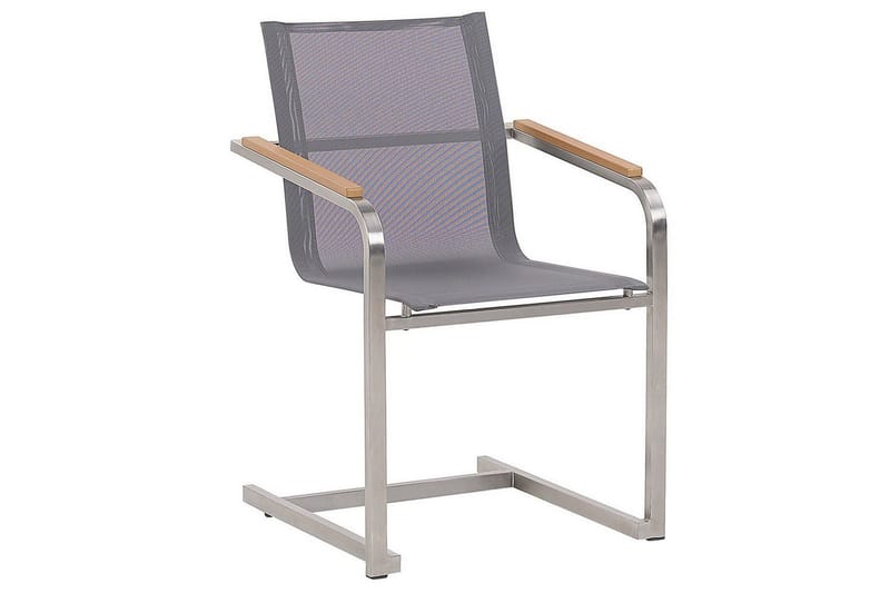 Matsalsset Cosoleto Grå/Silver, 6-Sits - Grå/Silver, 6-Sits - Utemöbler - Utegrupp - Matgrupper utomhus