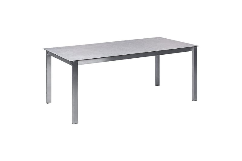 Matsalsset Cosoleto Grå/Silver, 6-Sits - Grå/Silver, 6-Sits - Utemöbler - Utegrupp - Matgrupper utomhus