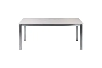 Matsalsset Cosoleto Vit/Beige/Silver, 4-Sits - Vit/Beige/Silver/4-Sits - Utemöbler - Utegrupp - Matgrupper utomhus