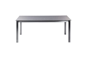 Matsalsset Cosoleto/Grosseto Svart/Silver, 6-Sits - Svart/Silver, 6-Sits - Utemöbler - Utegrupp - Matgrupper utomhus
