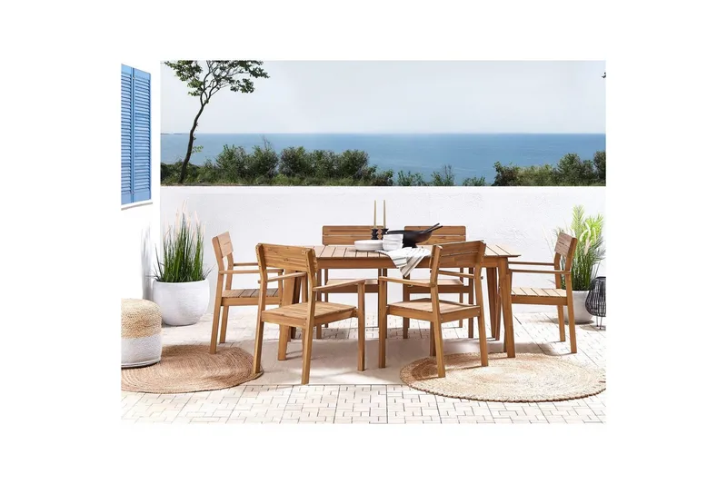 Matsalsset Fornelli 6-Sits - 6-Sits - Utemöbler - Utegrupp - Matgrupper utomhus