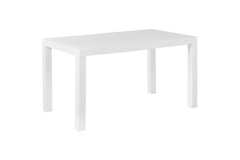 Matsalsset Fossano Vit, 6-Sits - Vit, 6-Sits - Utemöbler - Utegrupp - Matgrupper utomhus