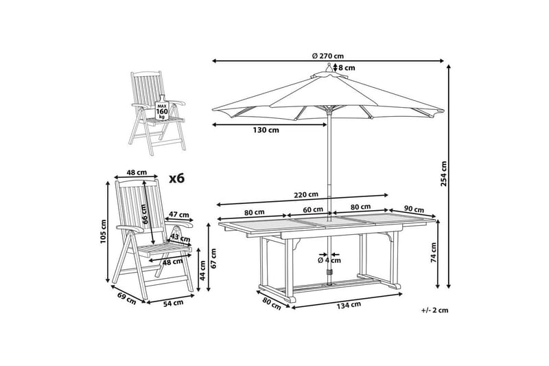 Matsalsset Java Ja - Ja - Utemöbler - Utegrupp - Matgrupper utomhus