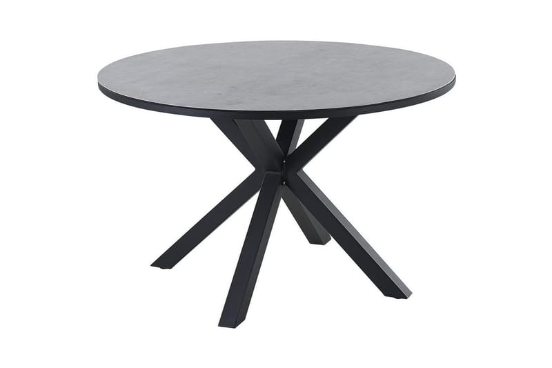 Matsalsset Maletto/Grosseto Grå/Svart/Silver - Grå/Svart/Silver - Utemöbler - Utegrupp - Matgrupper utomhus