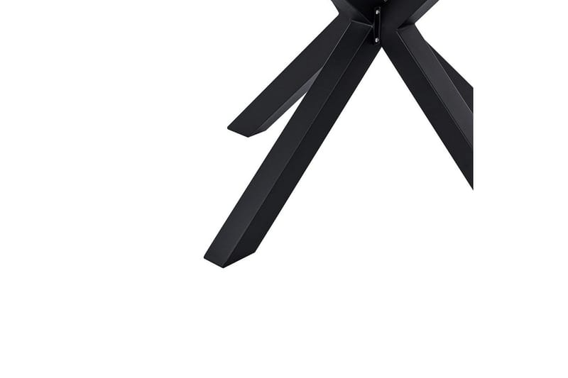 Matsalsset Maletto/Grosseto Svart/Silver - Svart/Silver - Utemöbler - Utegrupp - Matgrupper utomhus