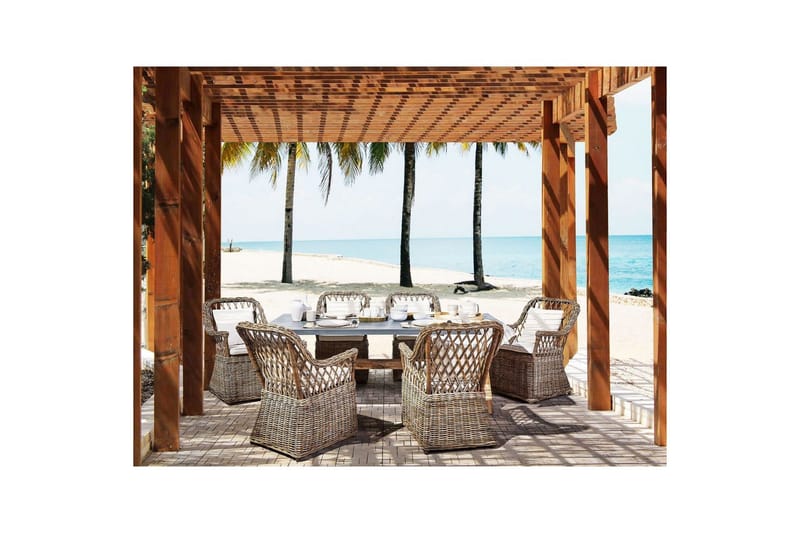 Matsalsset Maros/Olbia 6-Sits - 6-Sits - Utemöbler - Utegrupp - Matgrupper utomhus