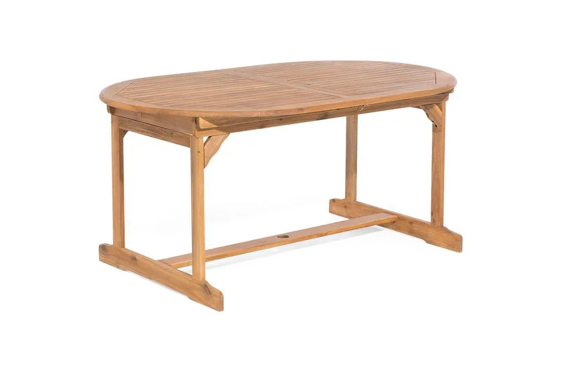 Matsalsset Maui 8-sits Ljus trä/grå - Ljus trä/grå - Utemöbler - Utegrupp - Matgrupper utomhus