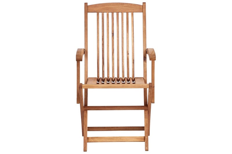 Matsalsset Maui II med parasoll Ljus trä/Off-white/grå, 8-Sits - Ljus trä/Off-white/grå, 8-Sits - Utemöbler - Utegrupp - Matgrupper utomhus