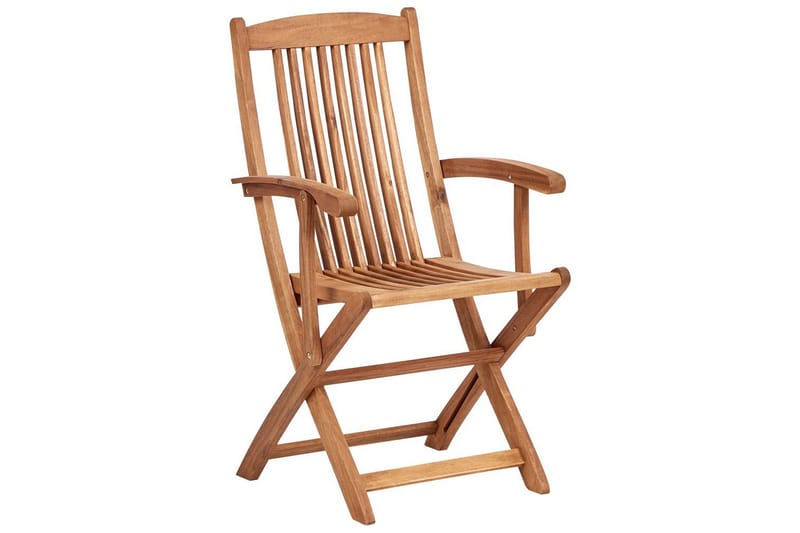 Matsalsset Maui II med parasoll Ljus trä/Off-white/grå, 8-Sits - Ljus trä/Off-white/grå, 8-Sits - Utemöbler - Utegrupp - Matgrupper utomhus