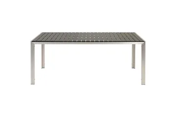 Matsalsset Nardo Svart/Silver - Svart/Silver - Utemöbler - Utegrupp - Matgrupper utomhus
