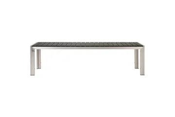 Matsalsset Nardo Svart/Silver - Svart/Silver - Utemöbler - Utegrupp - Matgrupper utomhus