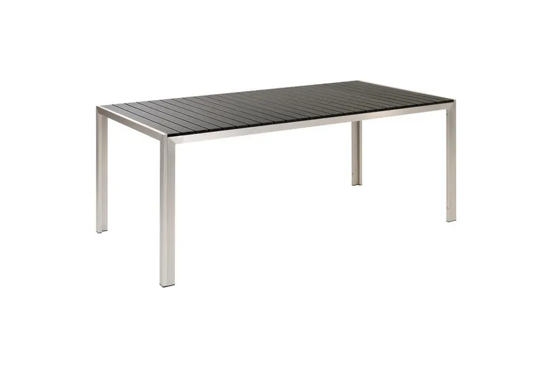 Matsalsset Nardo Svart/Silver - Svart/Silver - Utemöbler - Utegrupp - Matgrupper utomhus