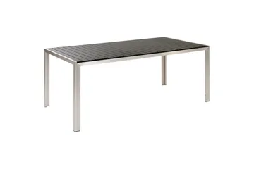 Matsalsset Nardo Svart/Silver - Svart/Silver - Utemöbler - Utegrupp - Matgrupper utomhus
