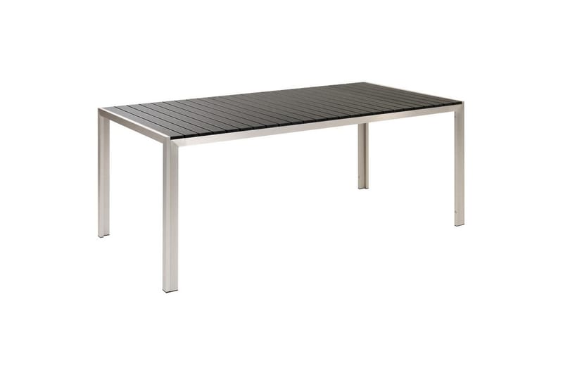 Matsalsset Nardo Svart/Silver - Svart/Silver - Utemöbler - Utegrupp - Matgrupper utomhus