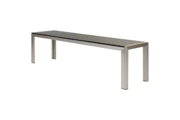 Matsalsset Nardo Svart/Silver - Svart/Silver - Utemöbler - Utegrupp - Matgrupper utomhus