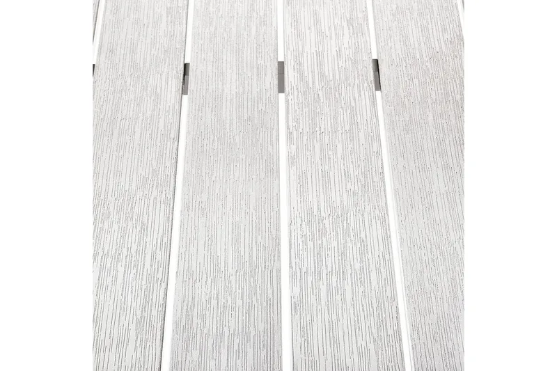 Matsalsset Nardo Vit/Silver - Vit/Silver - Utemöbler - Utegrupp - Matgrupper utomhus