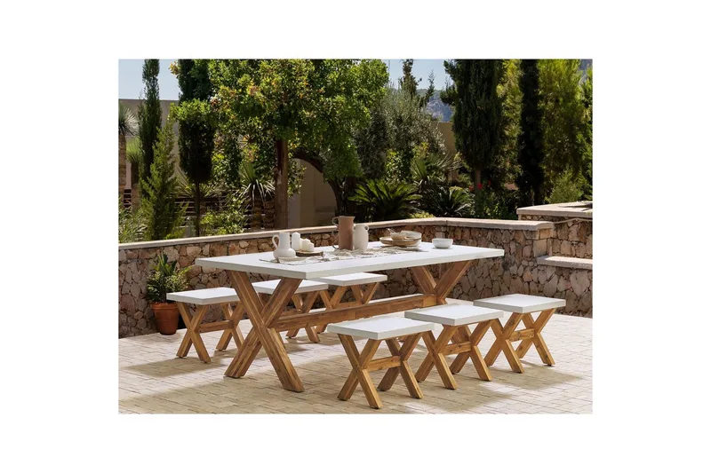 Matsalsset Olbia 6-Sits - 6-Sits - Utemöbler - Utegrupp - Matgrupper utomhus