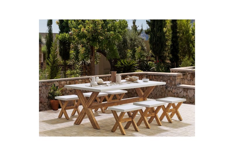 Matsalsset Olbia 6-Sits - 6-Sits - Utemöbler - Utegrupp - Matgrupper utomhus