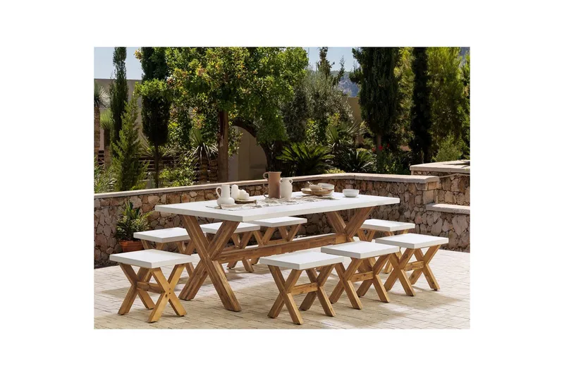 Matsalsset Olbia 8-Sits - 8-Sits - Utemöbler - Utegrupp - Matgrupper utomhus