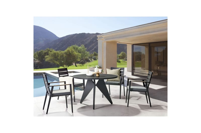 Matsalsset Olmetto/Taviano - Utemöbler - Utegrupp - Matgrupper utomhus