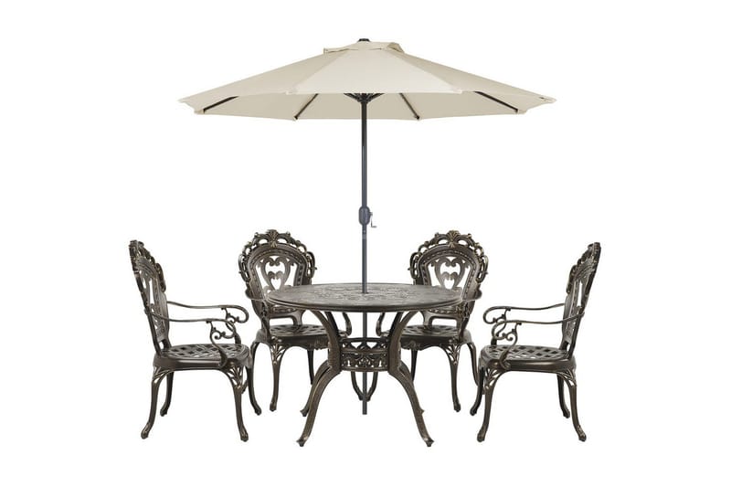 Matsalsset Sapri med parasoll