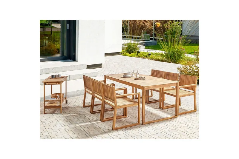 Matsalsset Sassari II 6-Sits - 6-Sits - Utemöbler - Utegrupp - Matgrupper utomhus