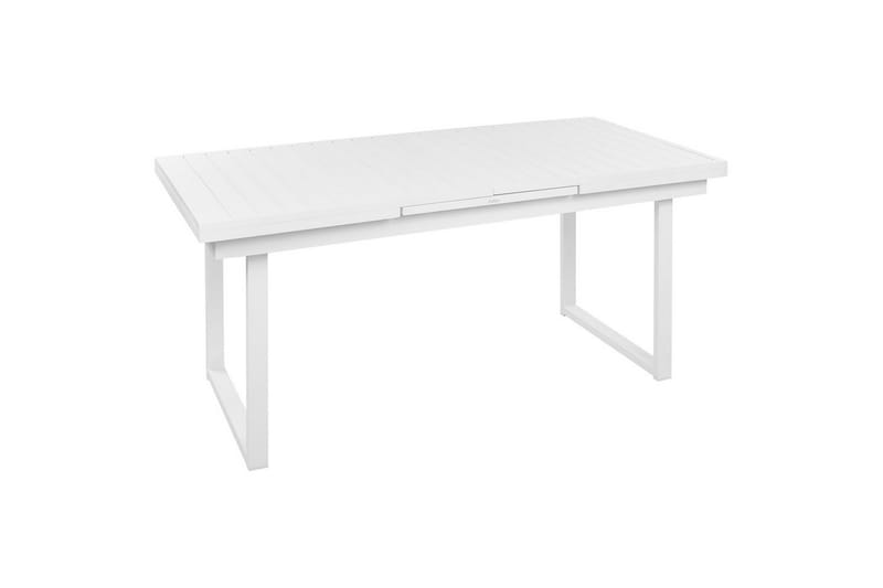 Matsalsset Valcanetto/Taviano Vitt/grått/ljust trä, 6-Sits - Vitt/grått/ljust trä, 6-Sits - Utemöbler - Utegrupp - Matgrupper utomhus