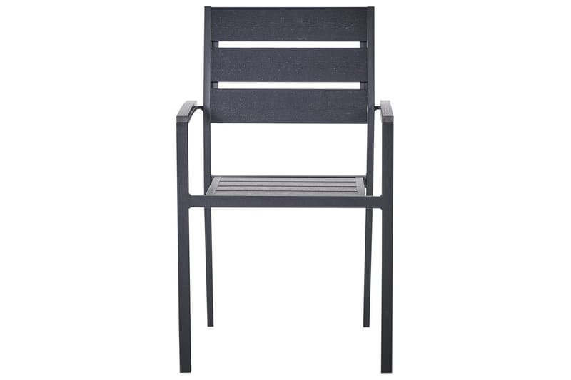 Matsalsset Vernio Svart - Svart - Utemöbler - Utegrupp - Matgrupper utomhus